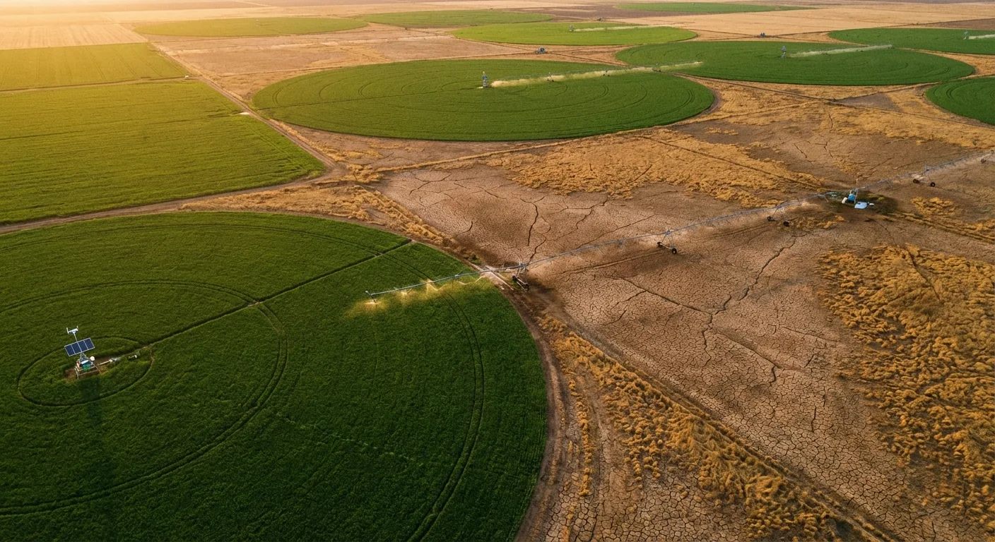 Sensor-driven irrigation control and building systems monitoring